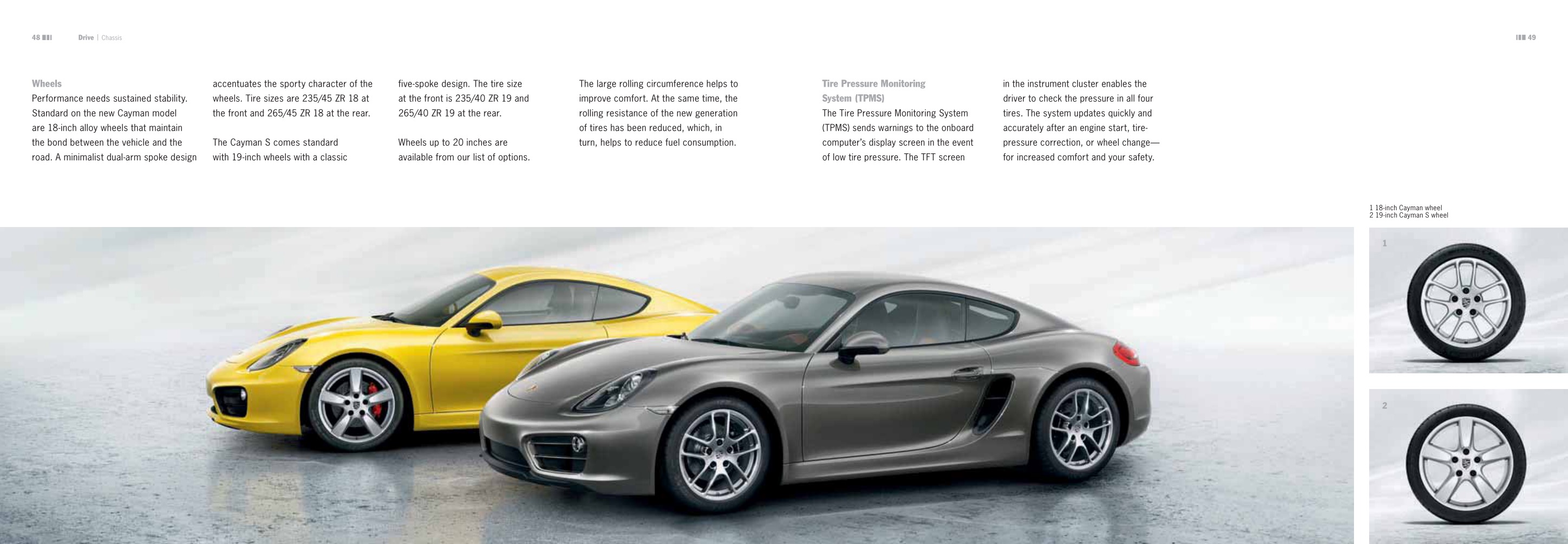 2014 Porsche Cayman Brochure Page 57